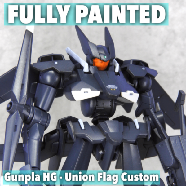 HG フラッグカスタム【黒立ち上げ】