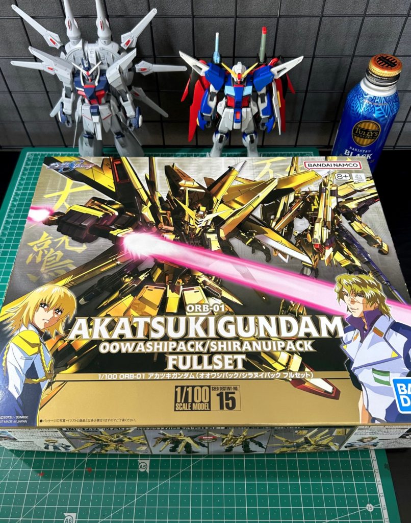 SEEDの1/100スケールモデル マイブームですセイバーを探してたのですが先にこのアカツキを見つけちゃいました これを組むには手袋が必要そうですね &nbsp;これも楽しそうです ﾜｸﾜｸ！最後までご覧いただき ありがとうございます🙇🏻