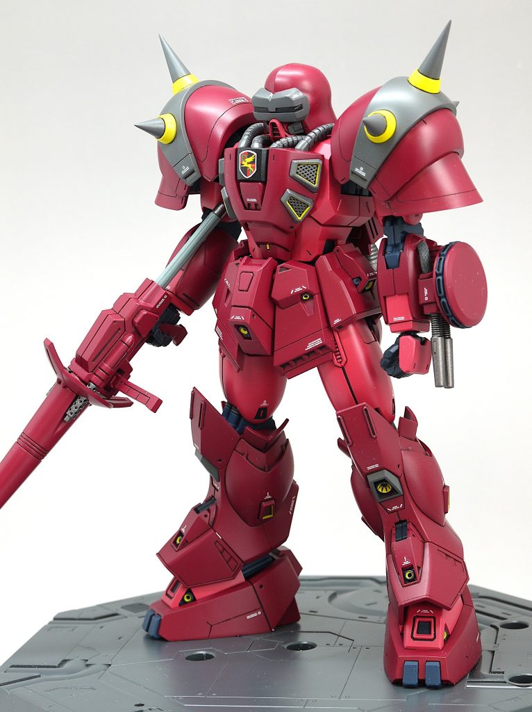設定資料集をもとにシルエットフォーミュラ91に登場するダークタイガー隊仕様にプチ改造しました。それがどんな部隊なのかは知りませんが…。