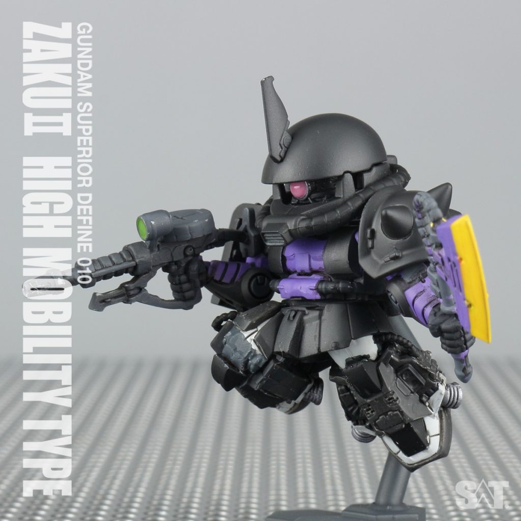 ガンダムスペリオルディファイン2 高機動型ザクII 隊長機