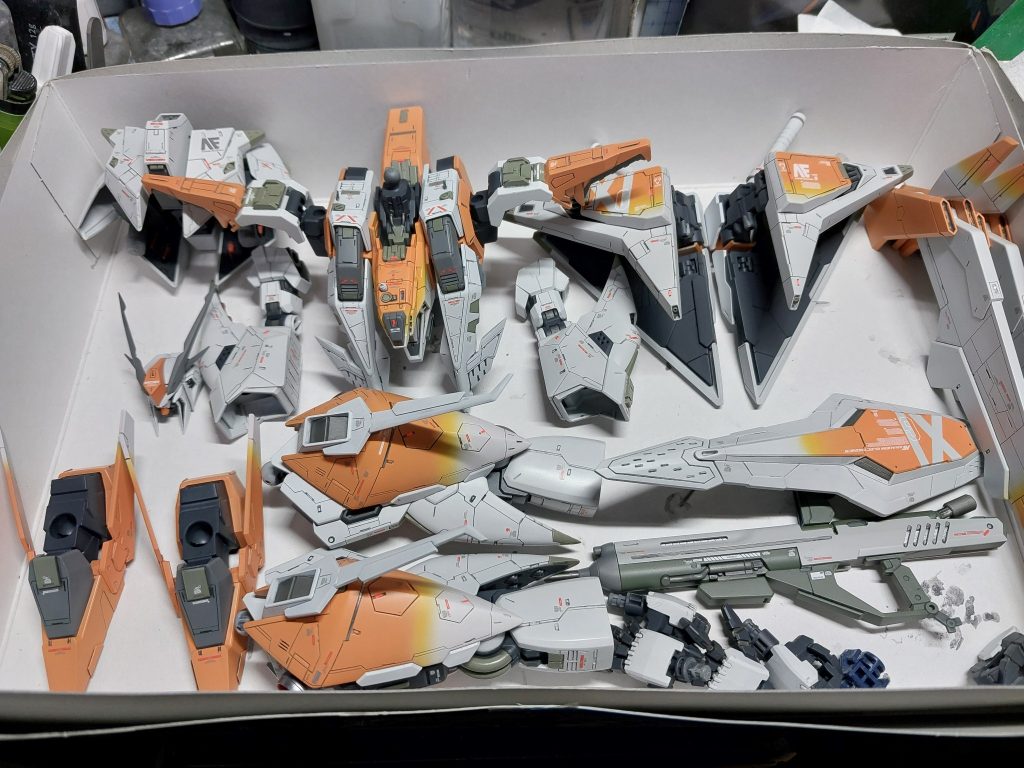 1/144 RX-105 Ξガンダム アナハイムデモンストレーションカラー–9枚目/制作者：@dagored00