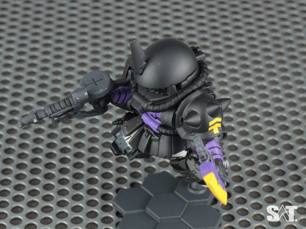 ガンダムスペリオルディファイン2 高機動型ザクII 隊長機–6枚目/制作者：SAT