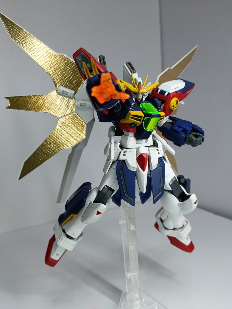 爆ぅ熱っ！ゴットぉフィンガーぁぁ！！。