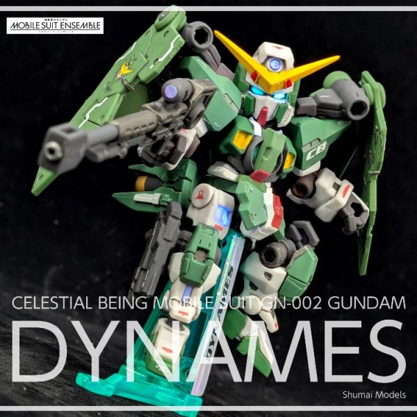 モビルスーツアンサンブル　ガンダムデュナメス　ディティールアップ