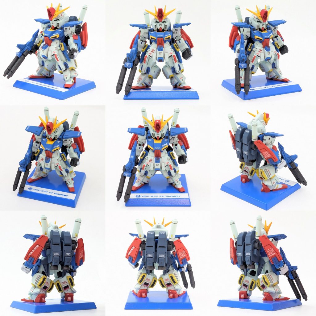 【塗装済み完成品】FW GUNDAM CONVERGE #30 ZZガンダム（Ver.Ka風ディティールアップ）–5枚目/制作者：SHIUMAI MODELS