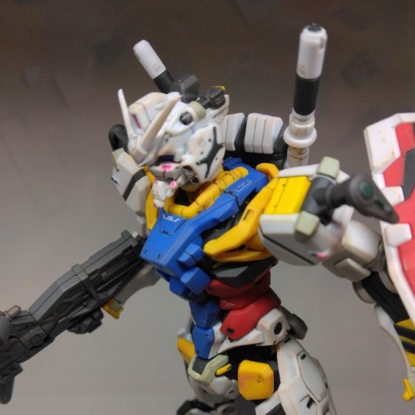 【成形色仕上】白いガンダム