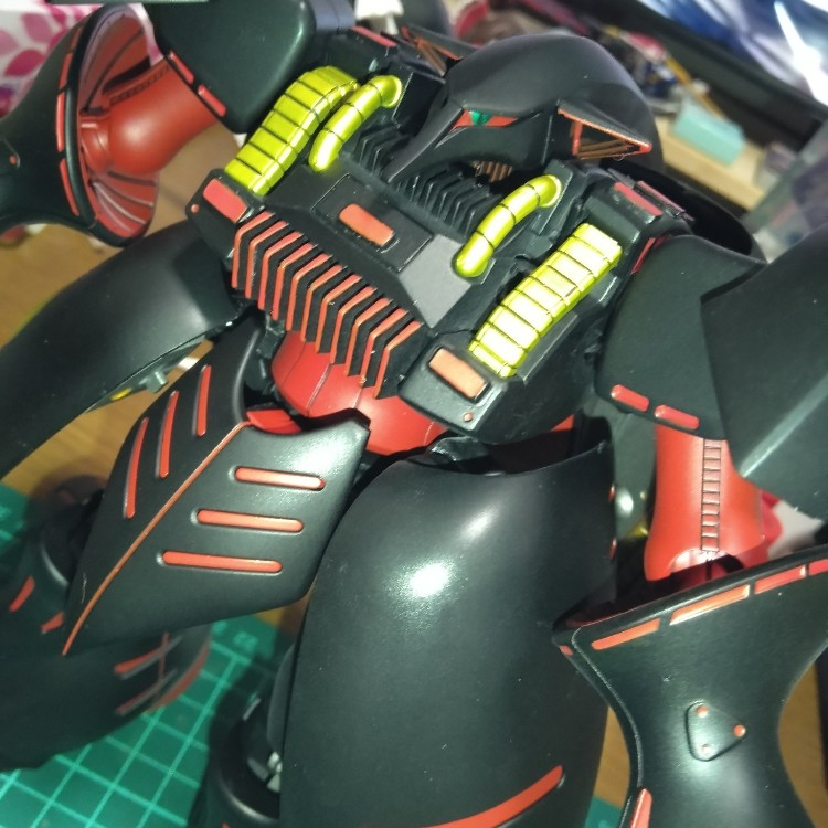 狐 MG キュベレイ 改造｜hiro60nさんのガンプラ作品｜GUNSTA（ガンスタ）