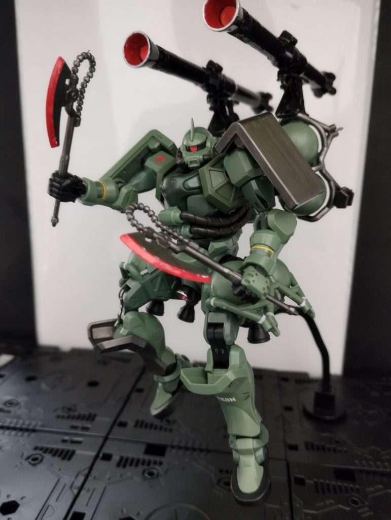 ヒートホーク2本持ち。