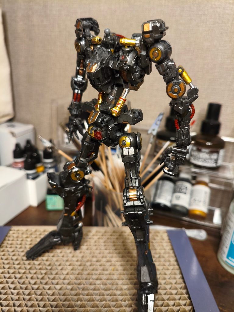 MGガンダムヴィダール　フレーム塗装–3枚目/制作者：おしんまる