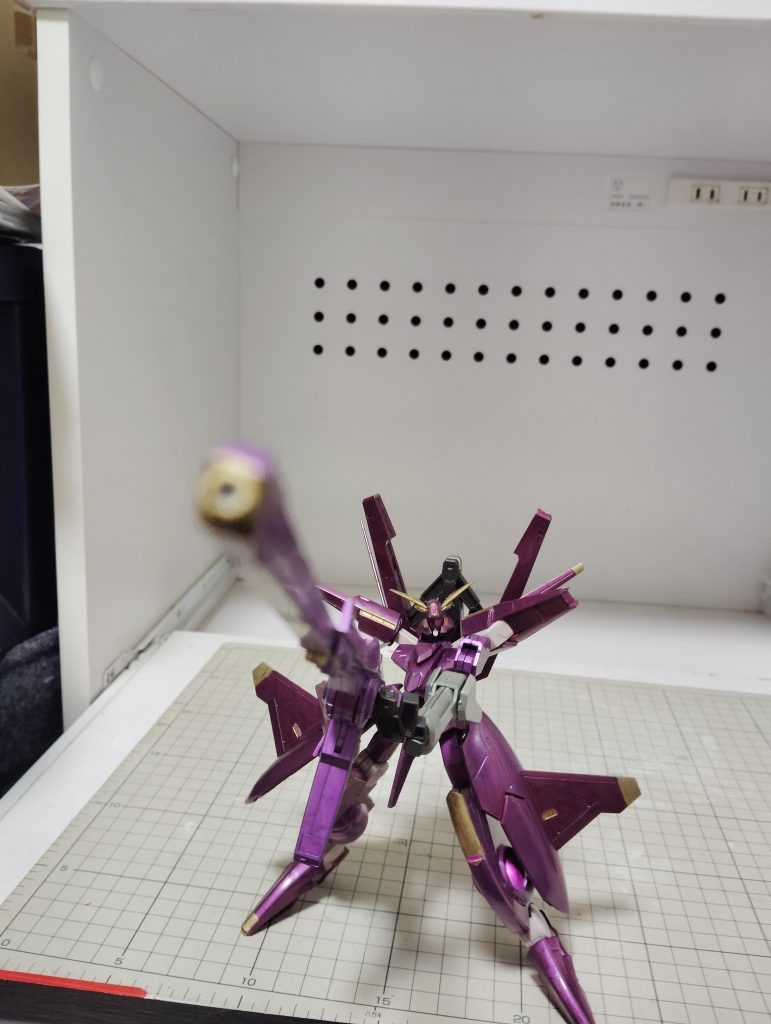 バーストランチャーモードも再現対話する気あるのかこいつ（あります。）(gundam-kao3)