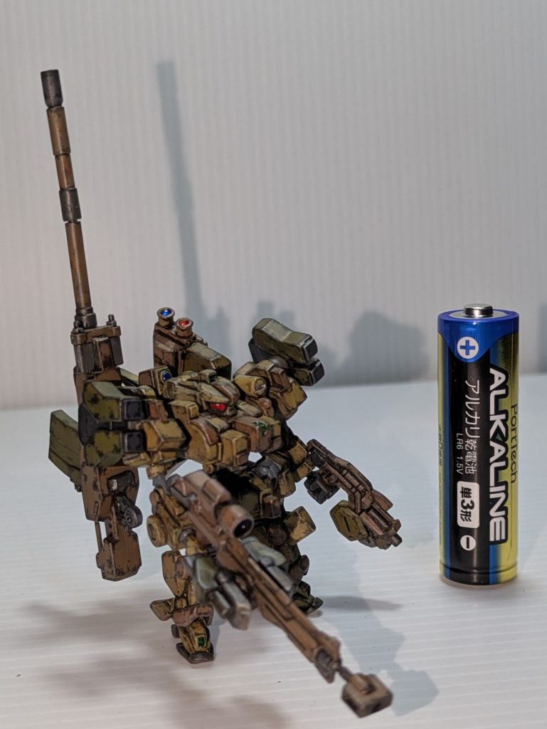 コックピットは手を加えてません。急遽、制作したので設定等もはありません。歩兵隊用のプチモビが有ってもイイんじゃないかと思い陸戦型を造ってみました。ホントにほとんどメカアーツなので駄目だったら削除して下さい。閲覧ありがとうございました。
