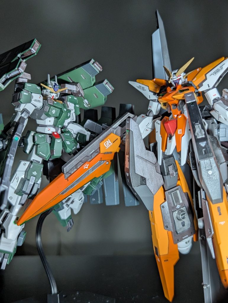最後にサバーニャとハルートを並べました!どちらも大きいし、パーツがいっぱいあるので遊び応えは抜群でした!