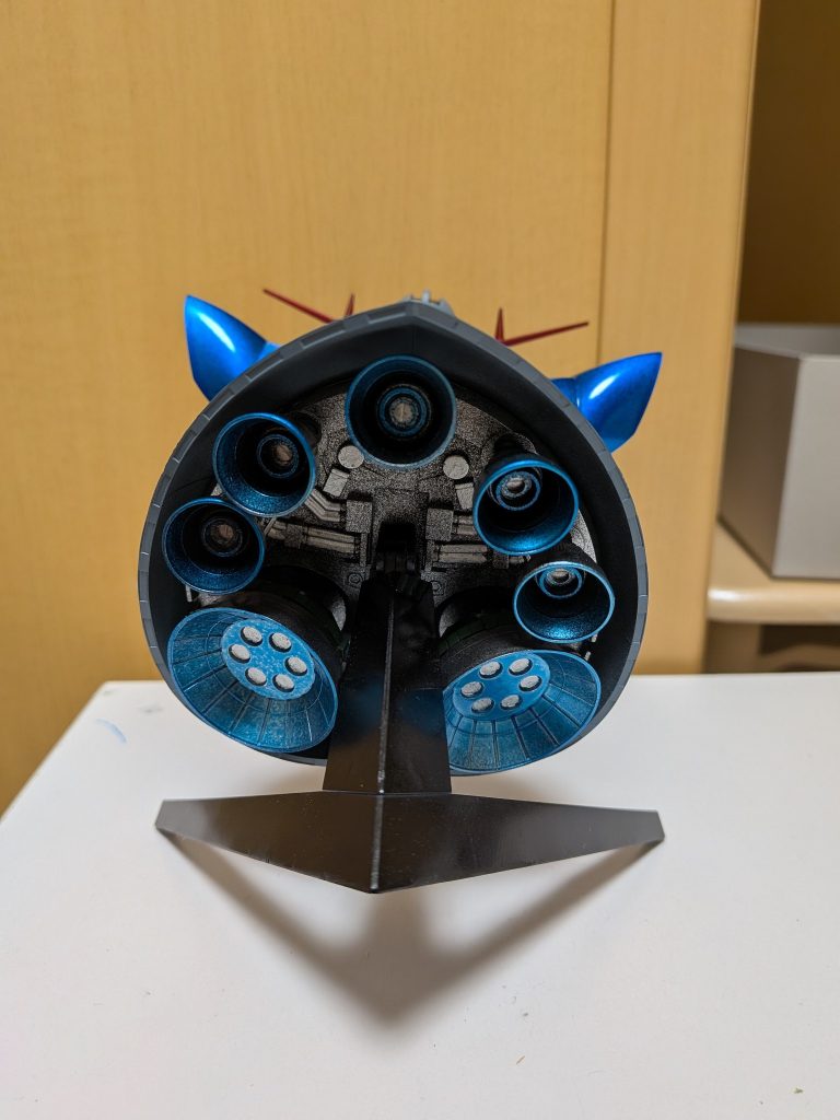 バーニアはクリアブルーにて！