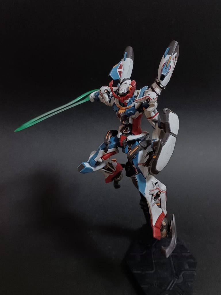 HG 1/144 GQuuuuuuX・宇宙ウェザリング–5枚目/制作者:@ウソつきカモメ