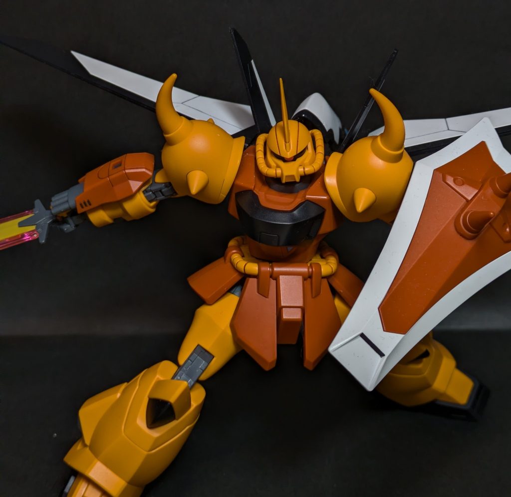 ちょいアップで。うーーん格好良い！(gundam-kao9)