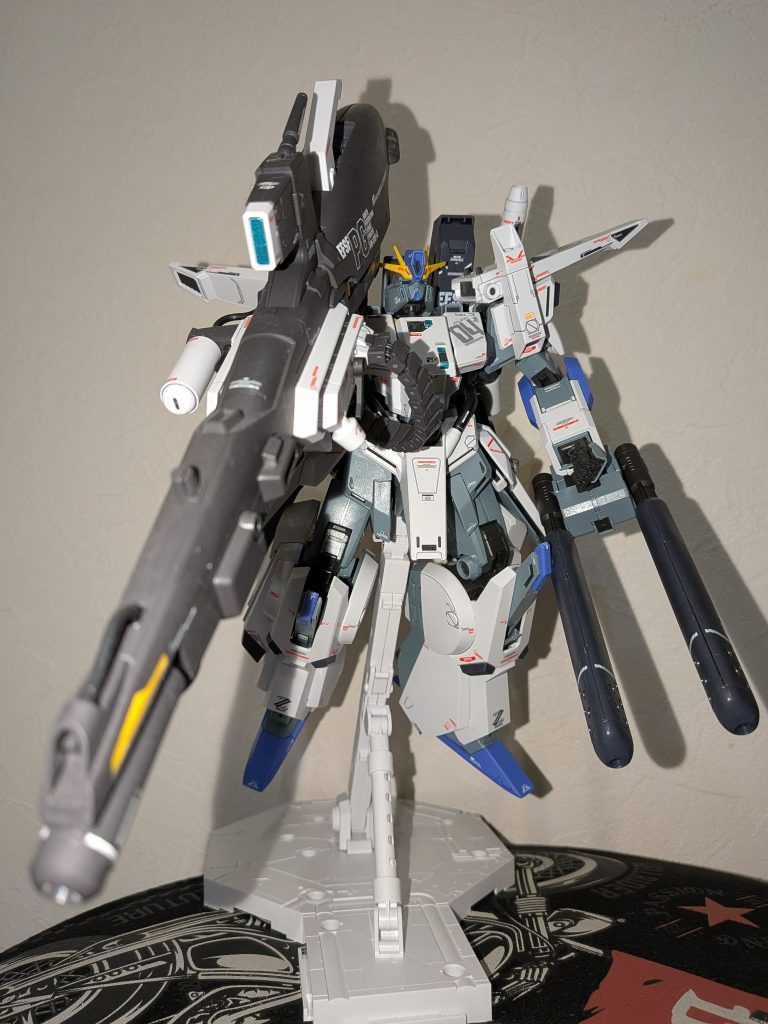 ハイパーメガカノンだけでデカール40枚以上貼りました。デカい…(*^_^*)&nbsp;