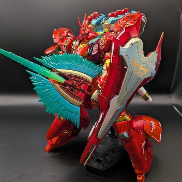 RG サザビー　メカニカルコアメッキ風