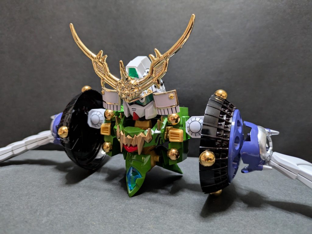 17．悪魔神四天王〝笑倣江湖〟闇武者 宇折墮頑駄無 【DGc4-004XXX／ウォルターガンダムに忠実な創作武者】