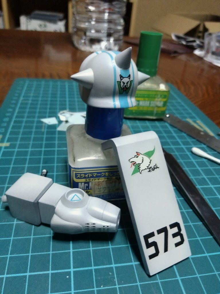 奇跡的にデカールは生きていました👍️