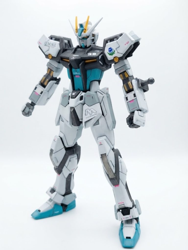GAT-X105+AQM/E-X01 エールストライク（初音ミクカラー）–5枚目/制作者：@redcheek