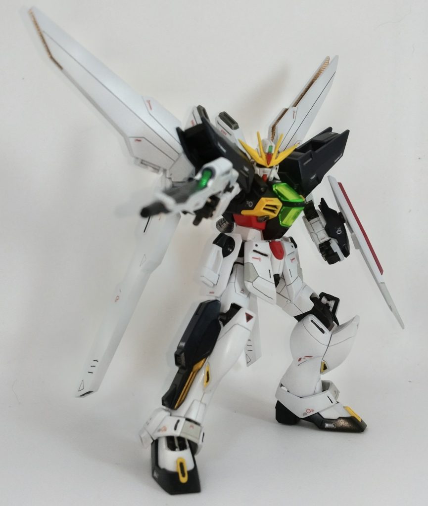 構造はHGらしくシンプルで、可動域もそこそこあり、作りやすいキットです。