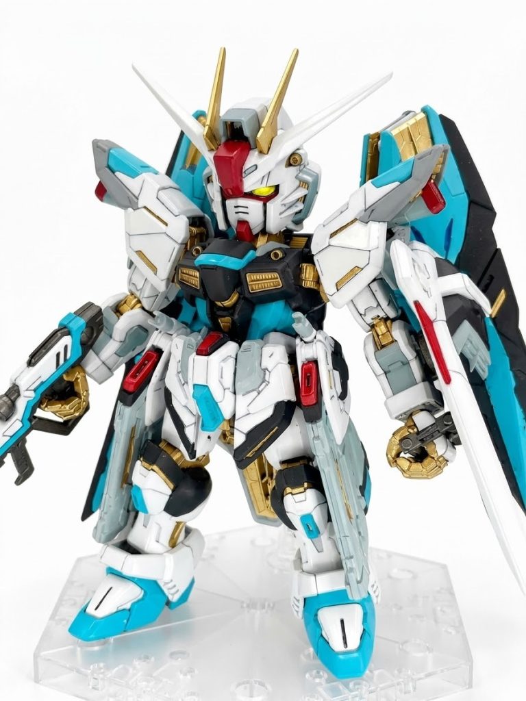 ZGMF-X10A フリーダムガンダム(初音ミクカラー)–2枚目/制作者:@redcheek