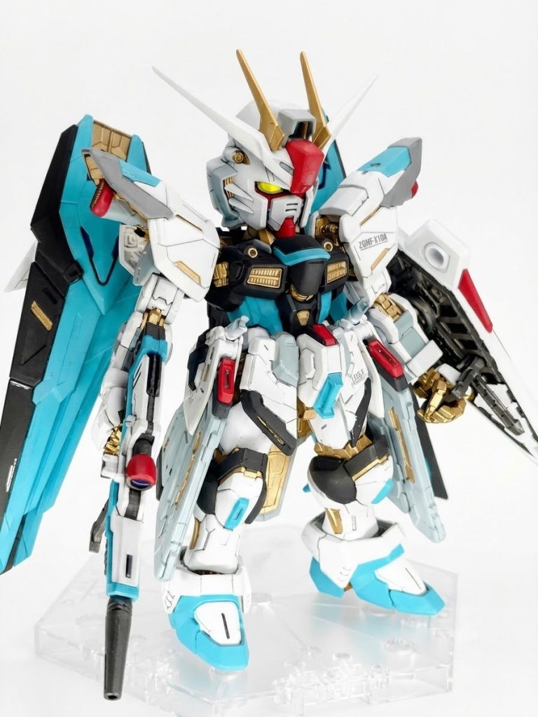 ZGMF-X10A フリーダムガンダム(初音ミクカラー)–3枚目/制作者:@redcheek
