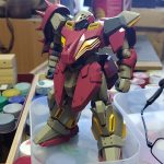 塗り分けはバーニア内部とライフルくらいでした。ちまちま汚していきます。[…]