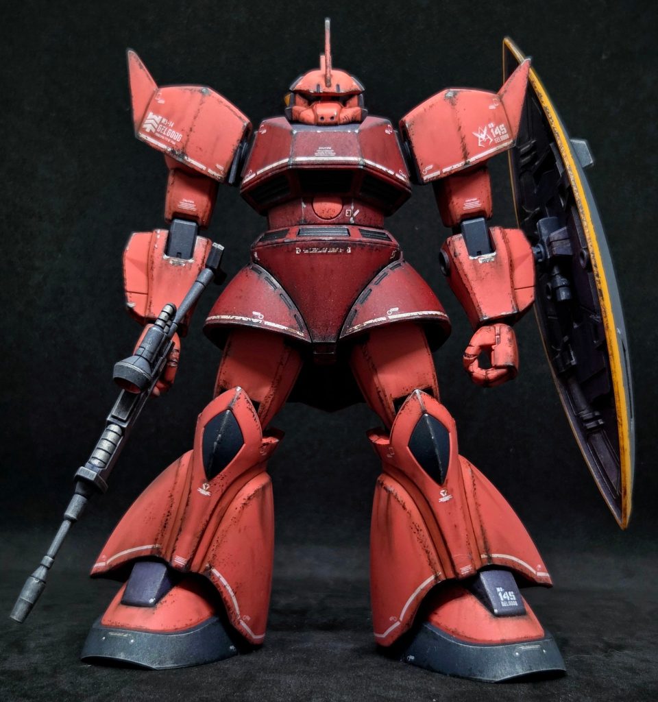 久々にシャア専用機を作成しましたが、やはり元祖モビルスーツと言ったら一年戦争当時モノですな(///ω///)♪お次もジオン系譜にしたい衝動が(笑)また、暫く迷います(*^O^*)(笑)&nbsp;では、また～(⌒0⌒)／~~
