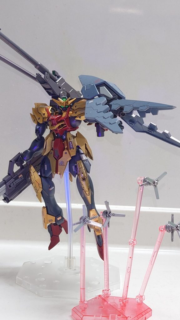 GNリフレクタービット展開！シールド内GNキャノン発射！