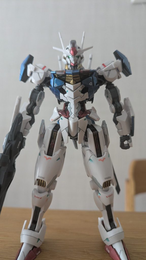HG ガンダムエアリアル（筆塗り全塗装）–5枚目/制作者：tomzoh
