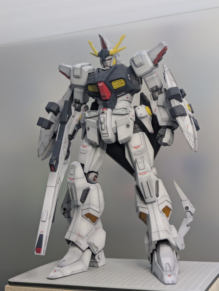 オデッセウスガンダムは少し手を加えました。