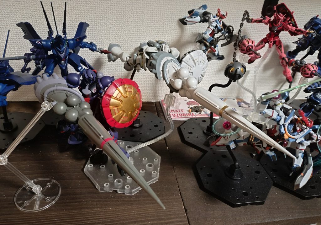 エグザベ専用ギャンと並べられて最高です！