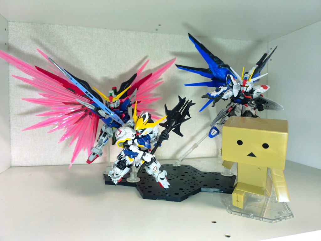 MGSD フリーダム+バルバトス+デスティニー+α