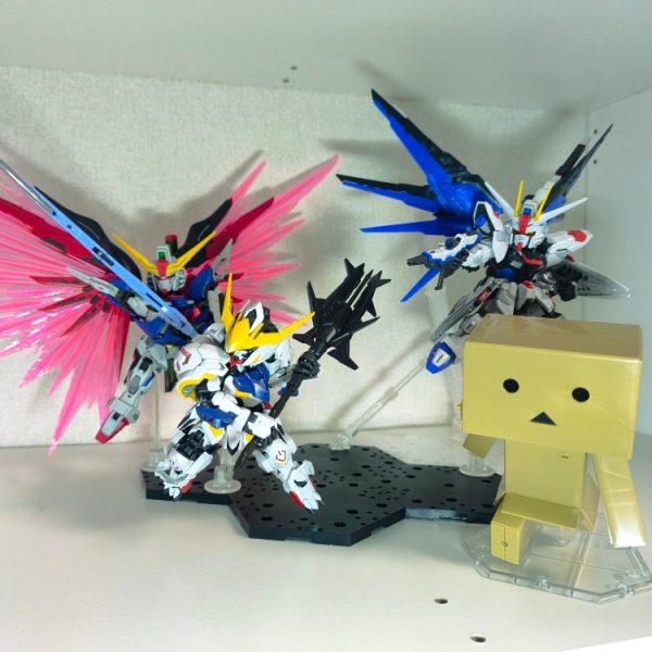 MGSD フリーダム+バルバトス+デスティニー+α