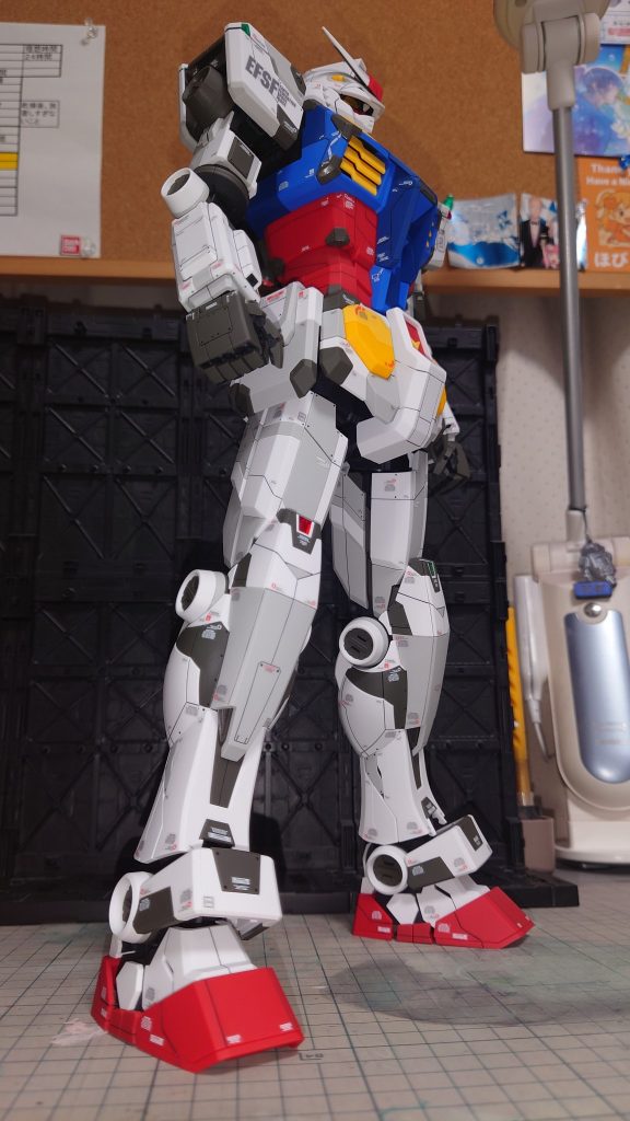 メガサイズ　ガンダム–6枚目/制作者：あれく myT 積みプラ崩したい