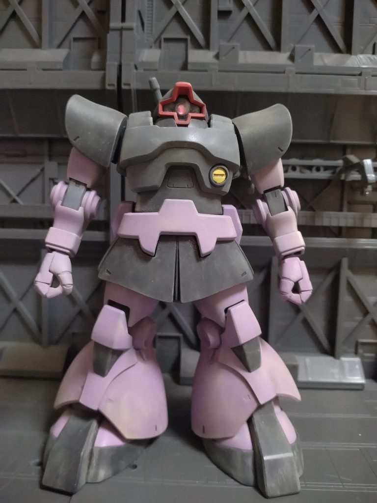 非武装での正面です。基本的には特に改修せずにストレート組みに近いです。