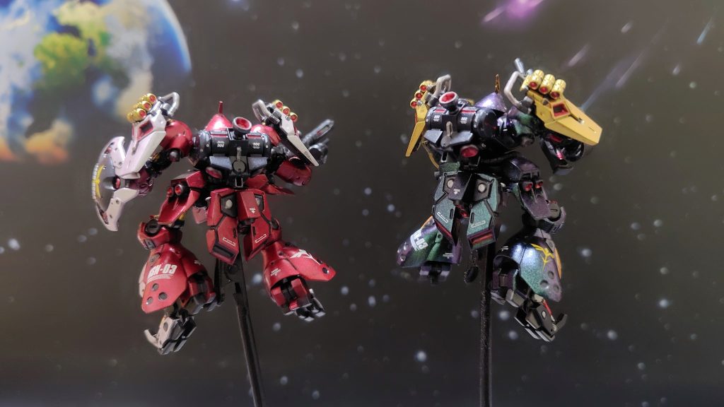 【アーティファクト】ヤクト・ドーガ（ギュネイ機 & クェス機））–2枚目/制作者：camarotto　カマロット