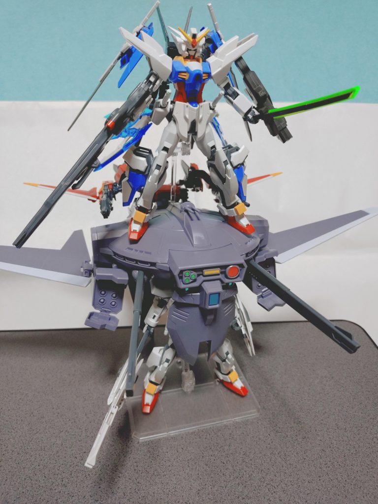 作品名：キャバリアーアイフリッドの凄い使い方。<p>キャバリアーアイフリッドに可能な限り自作の改造ガンプラを取り付けてみたら、とんでもない殲滅兵器が出来た。👍ドレットフェイス（キャバアイの下）、ソニックノート（キャバアイの上）、ブーストストライカー（キャバアイの後ろ）、ネ [&hellip;]</p>

