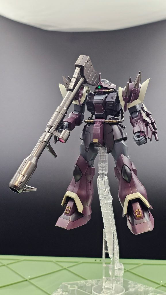 バズーカ装備。バズーカはガンメタル。グレーでも良かったかな？w
