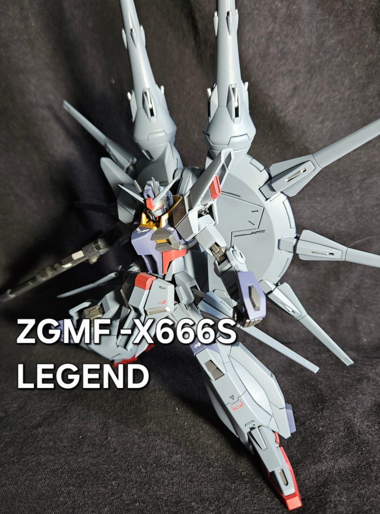 HGCE レジェンドガンダ(プロヴィデンスカラー)