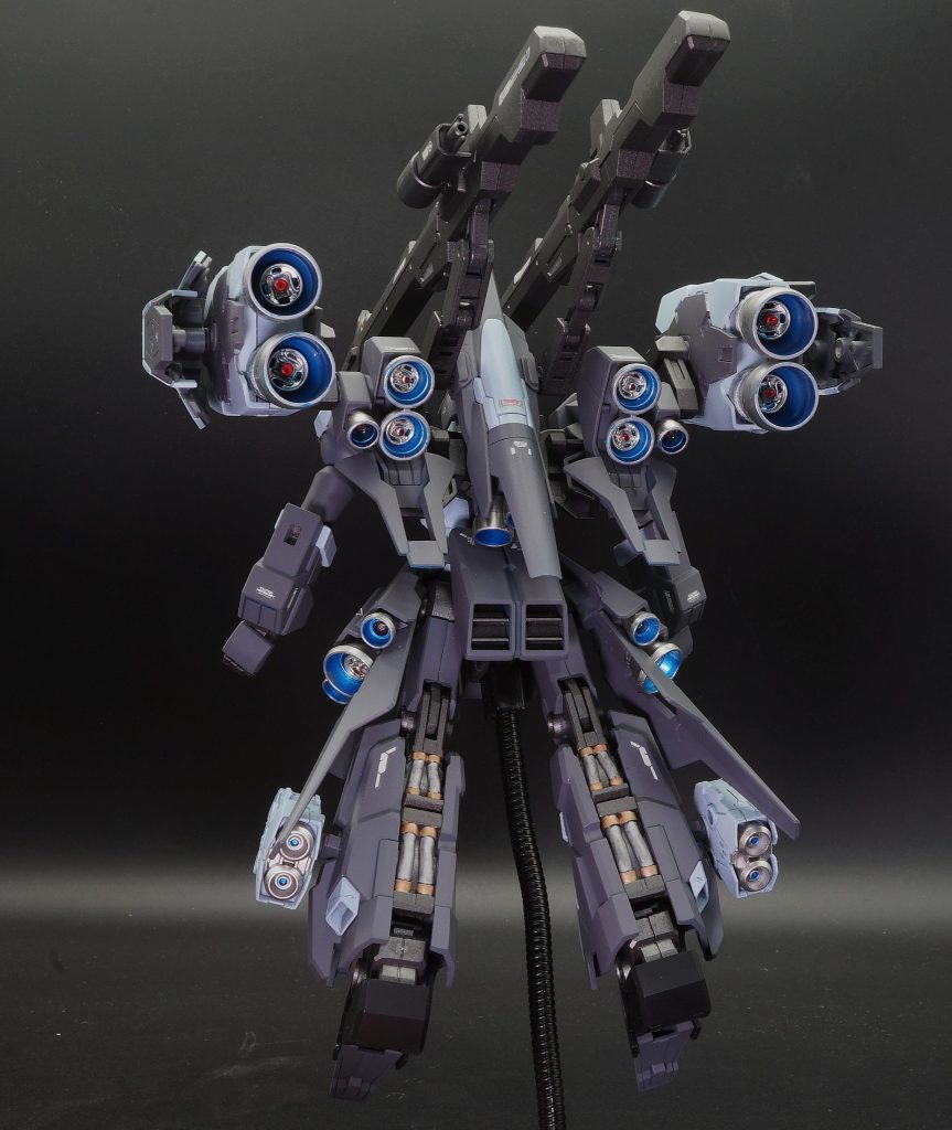 HG 1/144 リゼル　全塗装–5枚目/制作者：あるむ