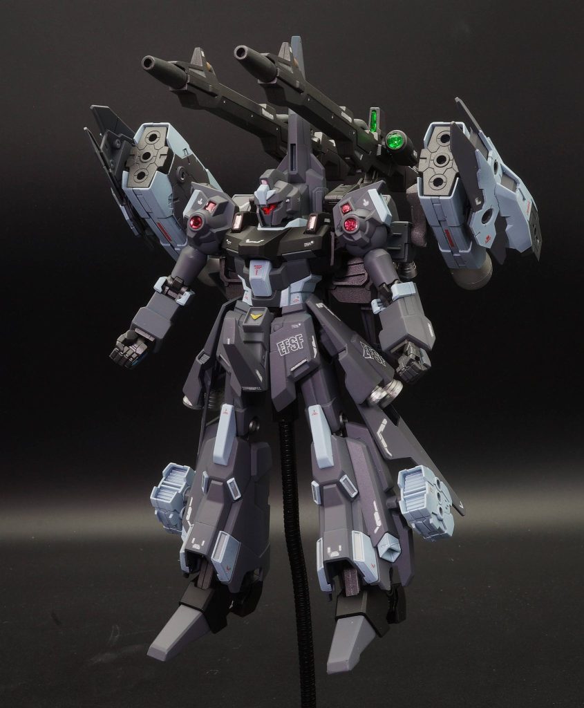 HG 1/144 リゼル　全塗装–3枚目/制作者：あるむ