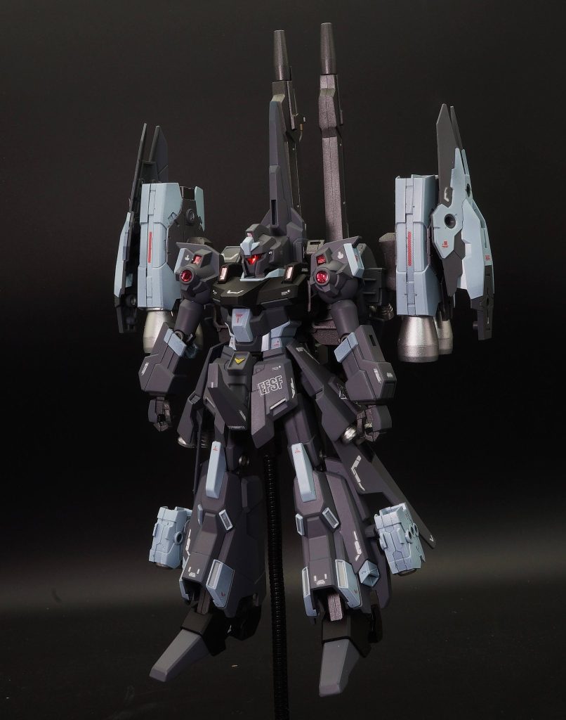 HG 1/144 リゼル　全塗装–2枚目/制作者：あるむ