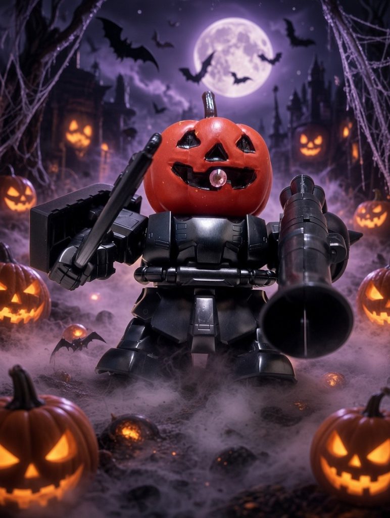 ジオン軍ハロウィン用試作機〜ザック・オ・ランタン