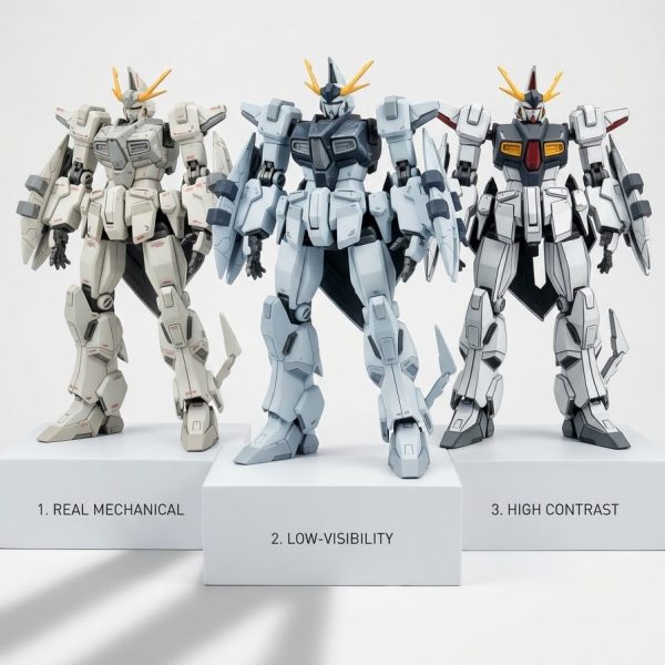 素組で放置していた。さてどうしよう？引っ越しの最中にパーツを紛失した模様(gundam-kao9)（5枚目）