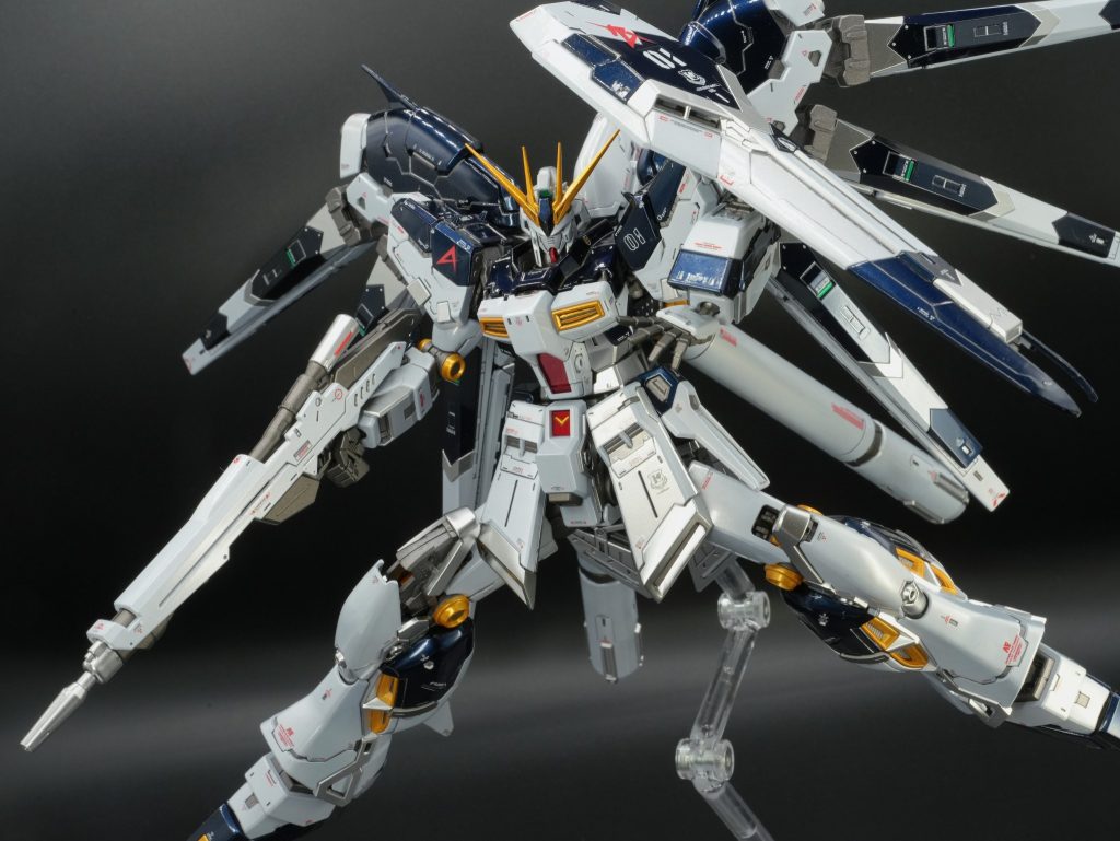 以上、『RG Hi-νガンダム』でした！ここまで見ていただき、本当にありがとうございます！