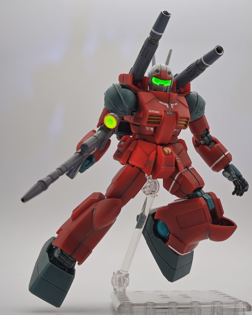 ガンキャノンとぶ。