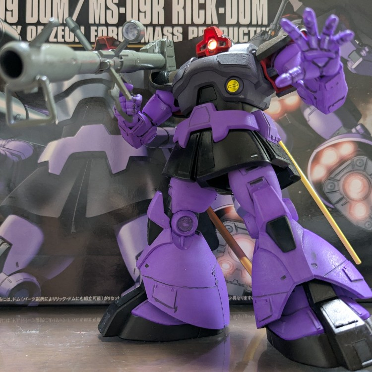 HGUCドム 完成｜rinsanさんのガンプラ作品｜GUNSTA（ガンスタ）