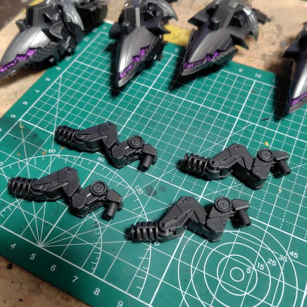 このままでもいいぐらいの出来ですね(zaku-kao6)バインダー周りの組立難易度が意外と高く苦戦しました…。（5枚目）